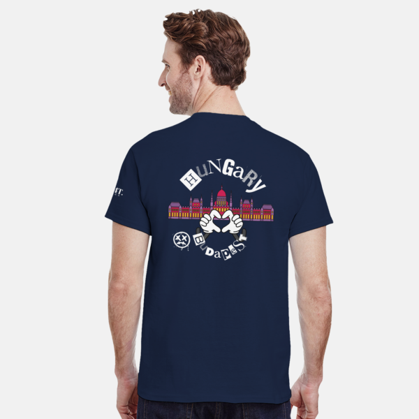 Budapest love men's t-shirt