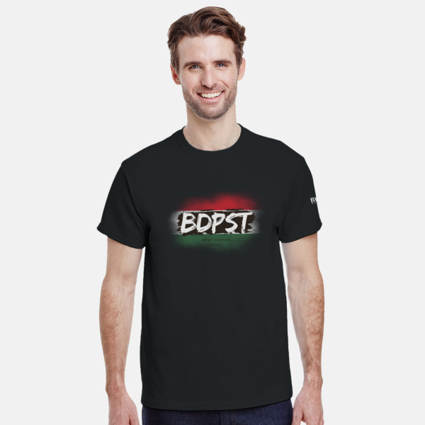 "BDPST in flag" Unisex T-shirt