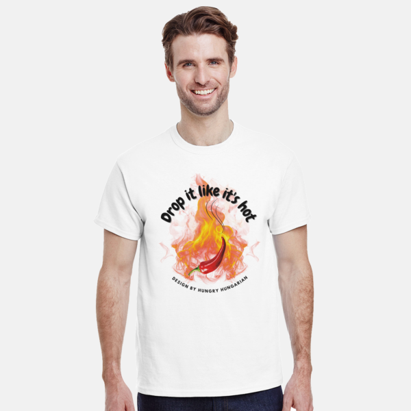 "Drop it like it's hot" unisex t-shirt